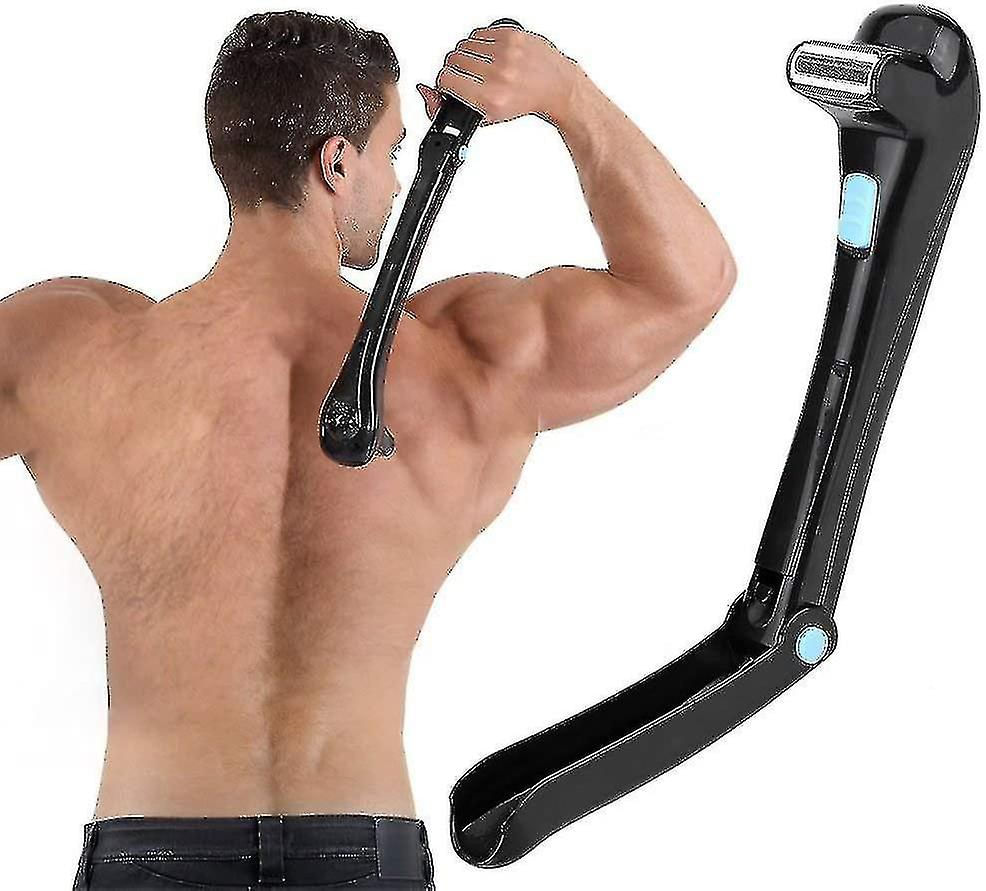 Depilador de costas e corpo, cabo ergonômico, para uso seco ou molhado