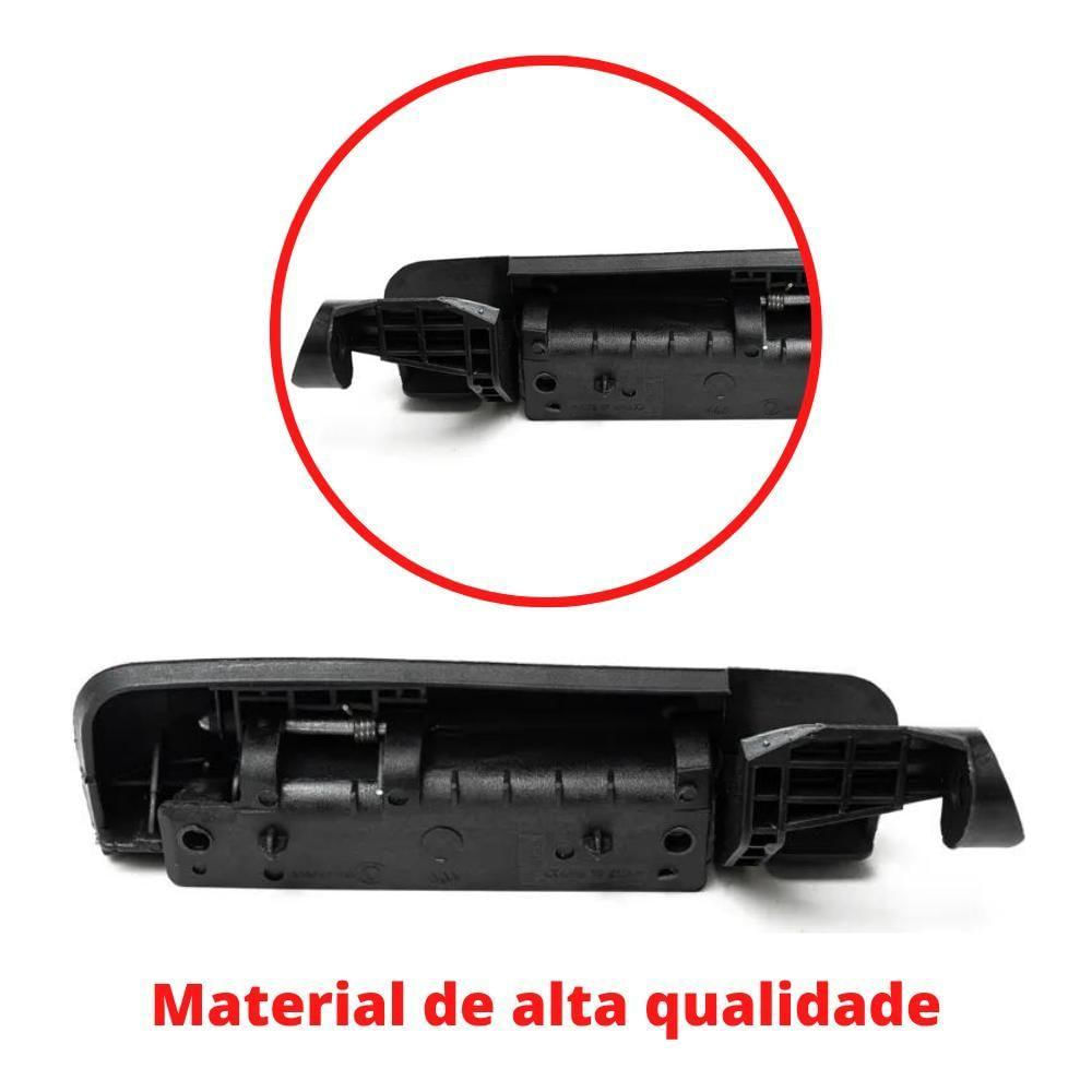 Kit 4 Maçaneta Externa Puxador Novo Uno 2010 2012 2013 2014 - Un - 4 [f103]