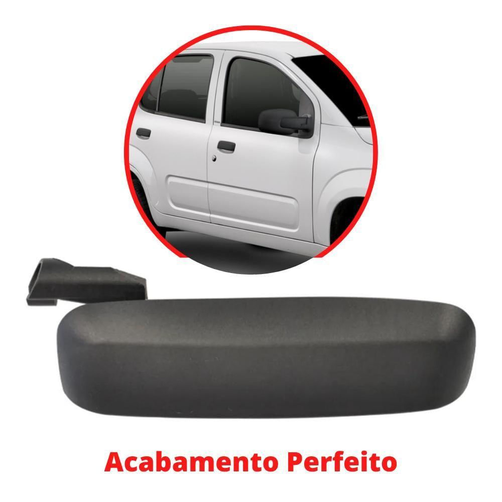 Kit 4 Maçaneta Externa Puxador Novo Uno 2010 2012 2013 2014 - Un - 4 [f103]