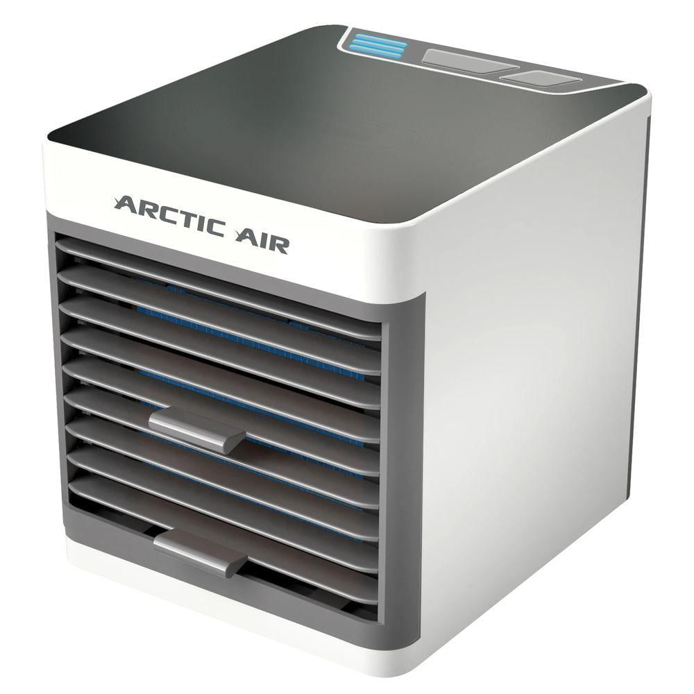 Mini Ar Condicionado Portátil Arctic Air Cooler Umidificador E Climatizador Com Luz Led