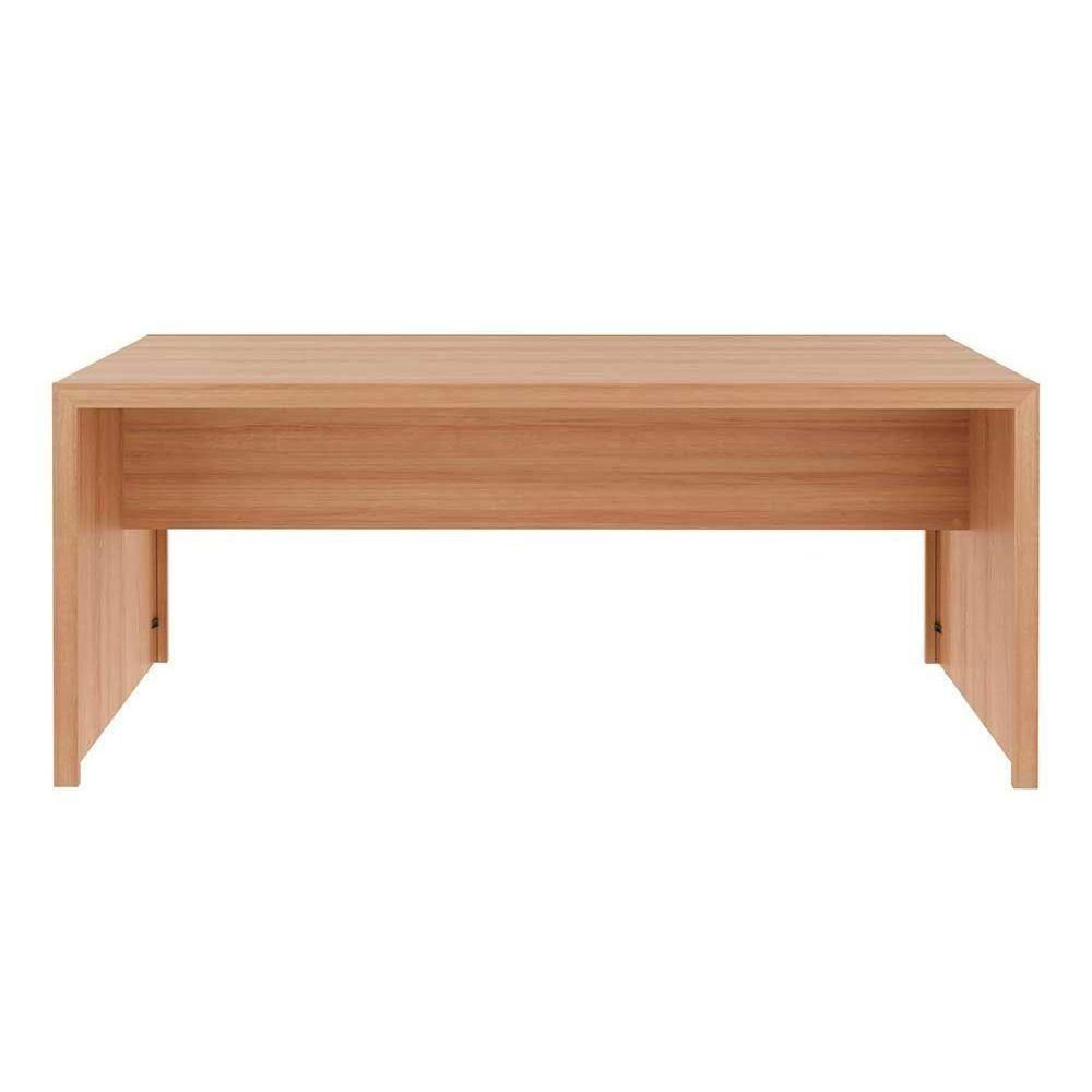 Mesa De Escritório Me4185 180cm Rústico - Tecno Mobili