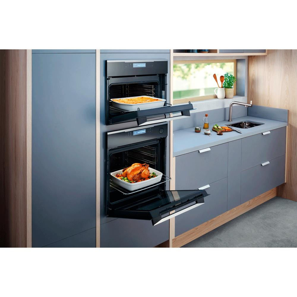 Forno Elétrico a Vapor Electrolux OE8ES 72L - 220V Preto / 220V