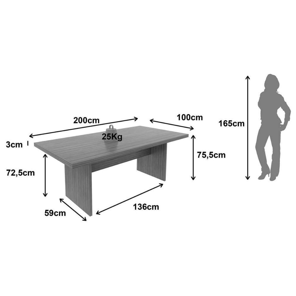 Escritório Completo 1 Mesa Para Escritório Me4119 + 1 Arquivo De Escritório Me4118 2 Peças Branco