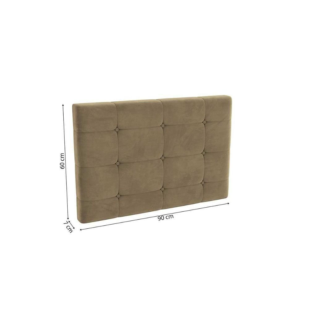 Modulado De Quarto Solteiro Adapt N547 Bege A036 Suede Veludo