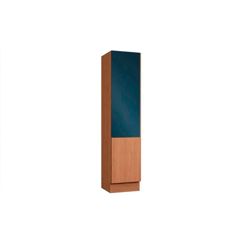 Módulos De Cozinha Kappesberg Ciela Paneleiro Ciela R628 C- 2 Portas 50x220cm Canela-azul-kappesberg