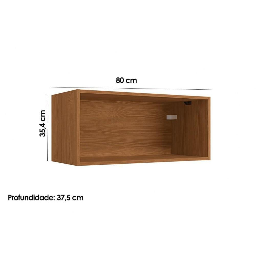 Módulos De Cozinha Kappesberg Ciela Armário Ciela R648 C- 1 Porta Basculante 80cm Canela-kappesberg