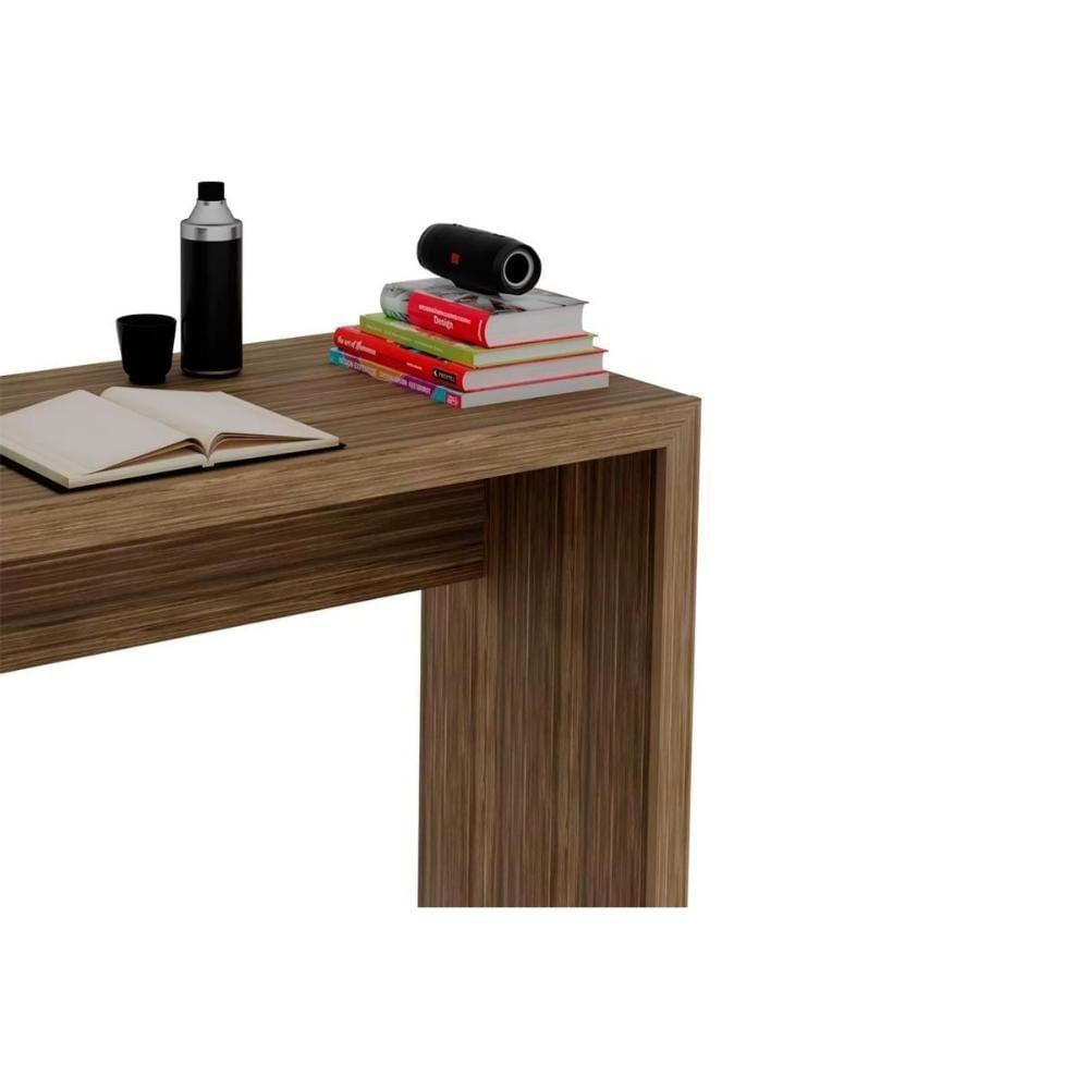 Mesa De Escritório Me4139 Preto - Tecno Mobili