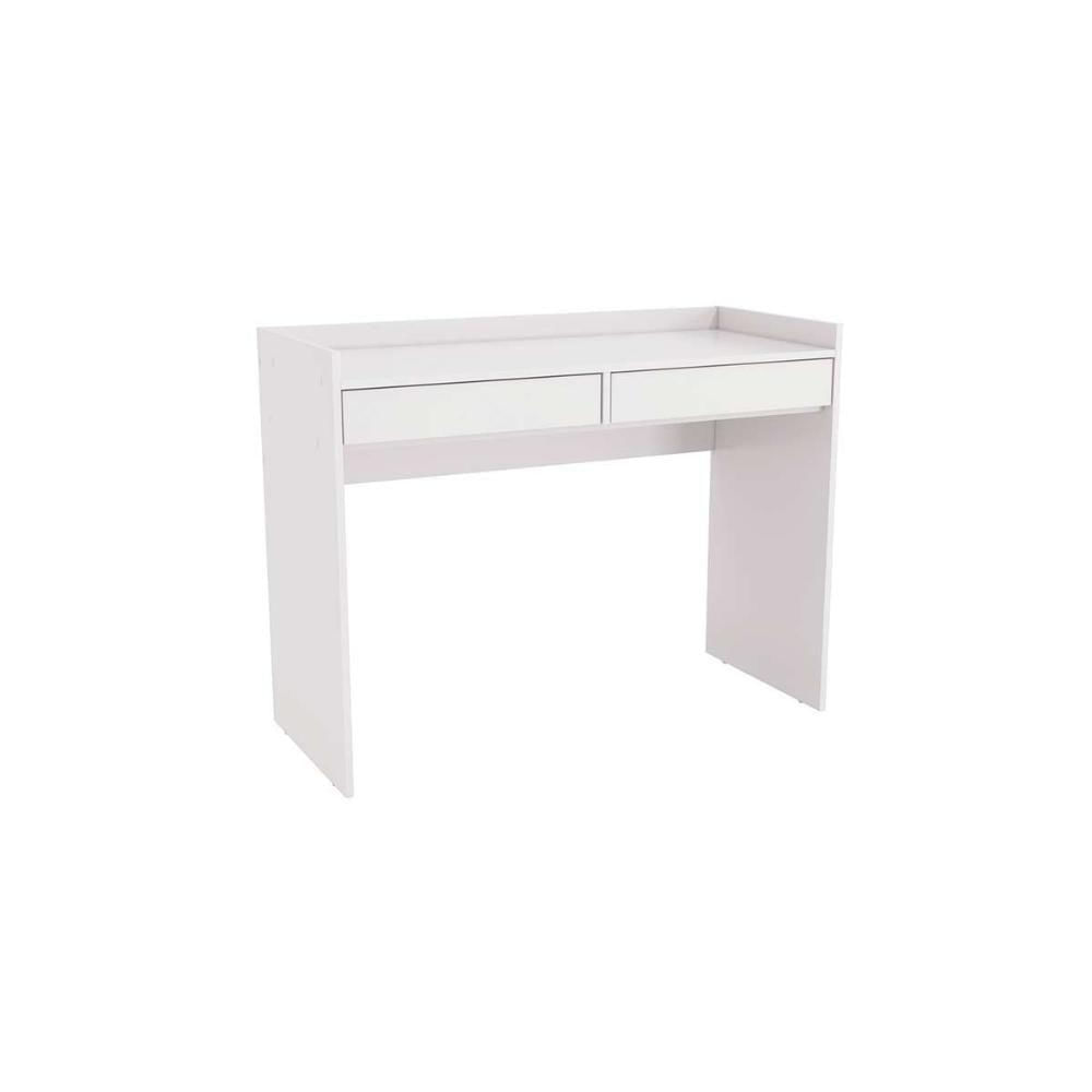 Módulo De Quarto Casal Escrivaninha Adapt N539 C- 2 Gavetas Branco - Kappesberg