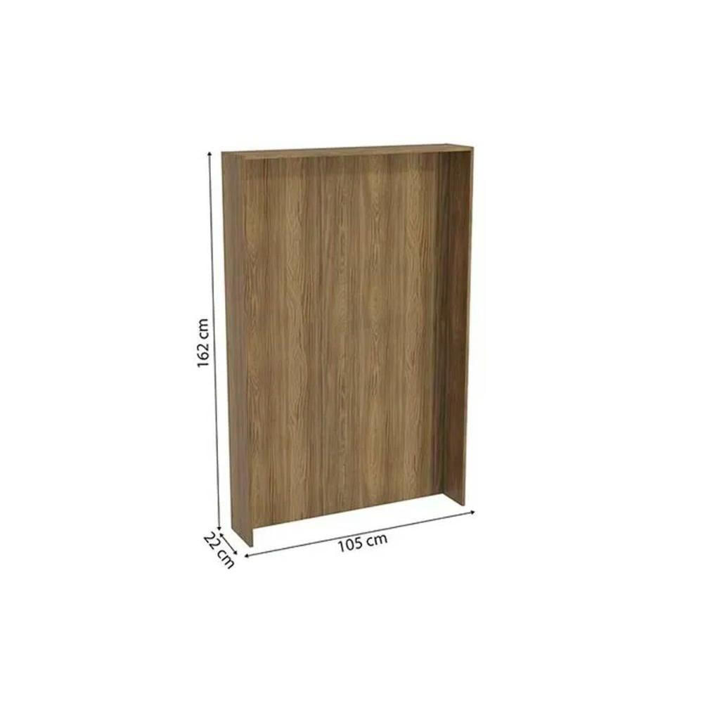 Modulado De Quarto Painel P- Ponte Adapt N544 1,62 X 1,05 Cm Nogueira