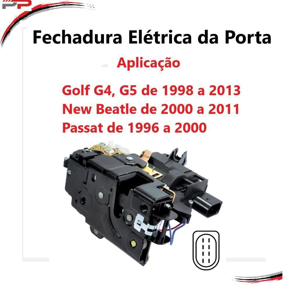 Fechadura Elétrica Porta Diant Esq Golf 98-06 Passat 96-00 [f103]