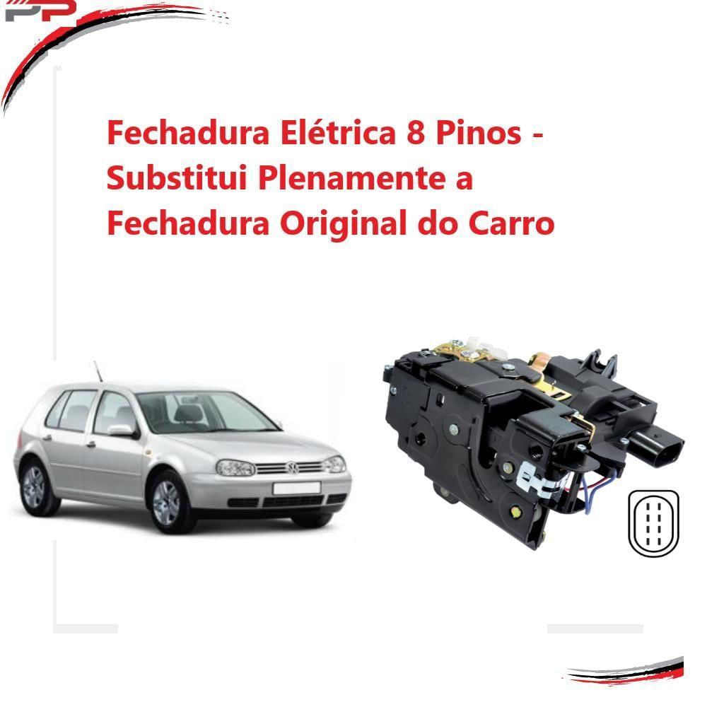 Fechadura Elétrica Porta Diant Esq Golf 98-06 Passat 96-00 [f103]