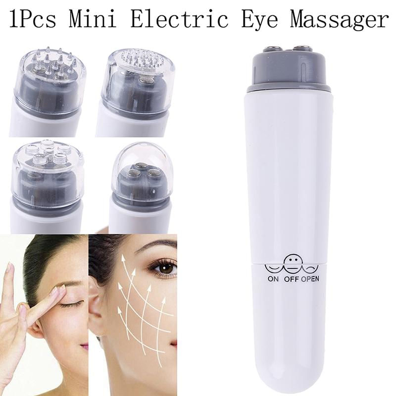Massageador Elétrico Facial Mini com Vibração