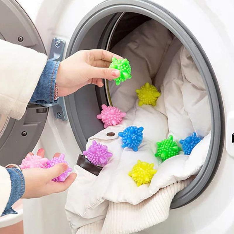 5 Peças de Bolas de Lavagem Reutilizáveis Antitangle