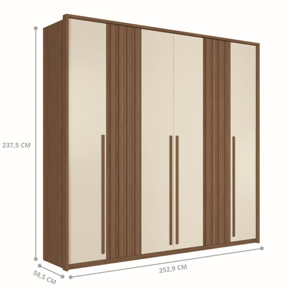 Conjunto Quarto Completo Nice Jatoba Areia