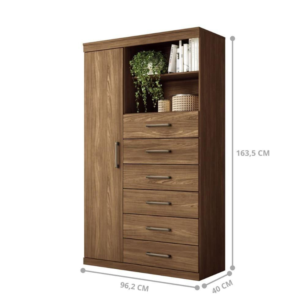 Conjunto Quarto Completo Veneza Jatoba Grafite