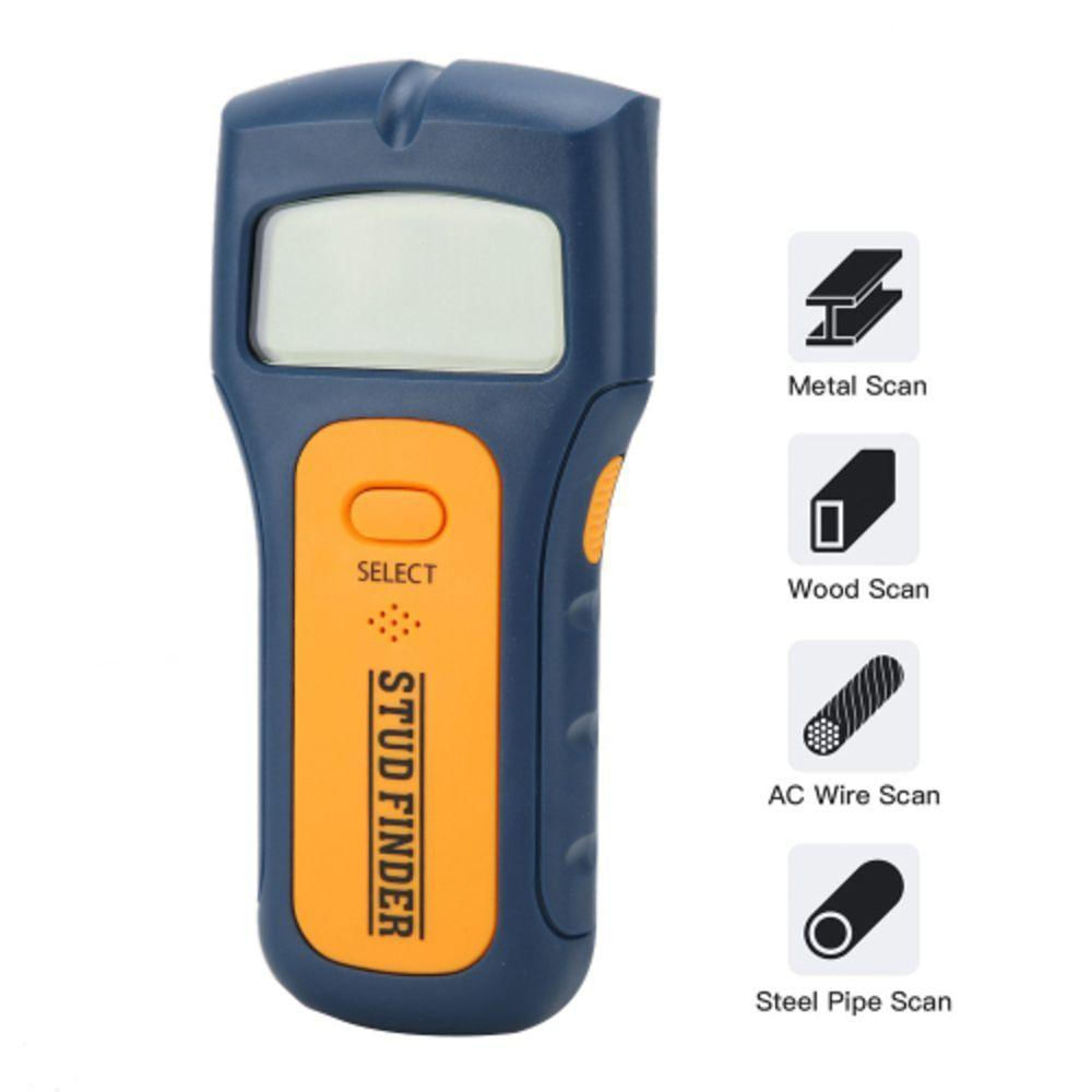 Scanner De Parede Detector Obstaculos Fios Vigas Madeiras Metais Digital Eletronico 3 Em 1 Sem Fio