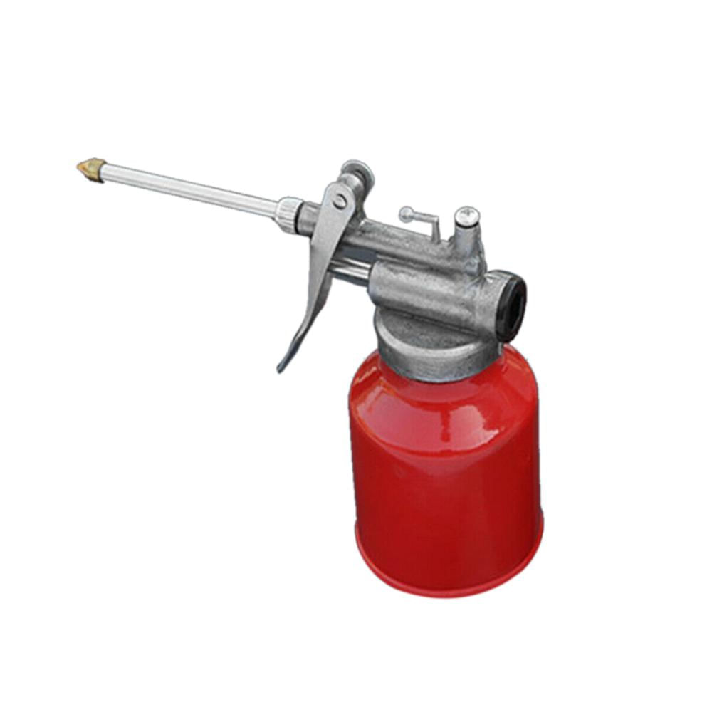Lata de Óleo 250ml com Bico Rígido e Bomba Criativa