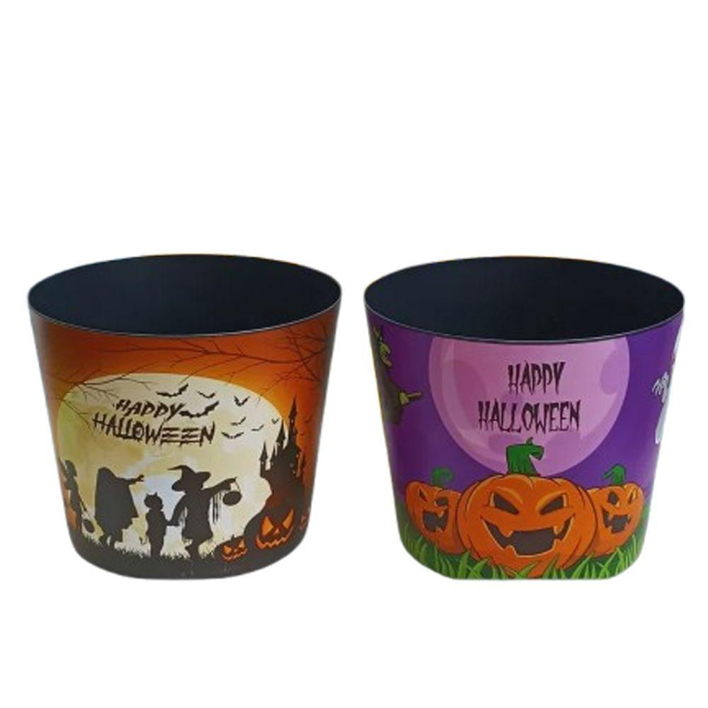 Balde De Pipoca Halloween 4l - Cores Sortidas