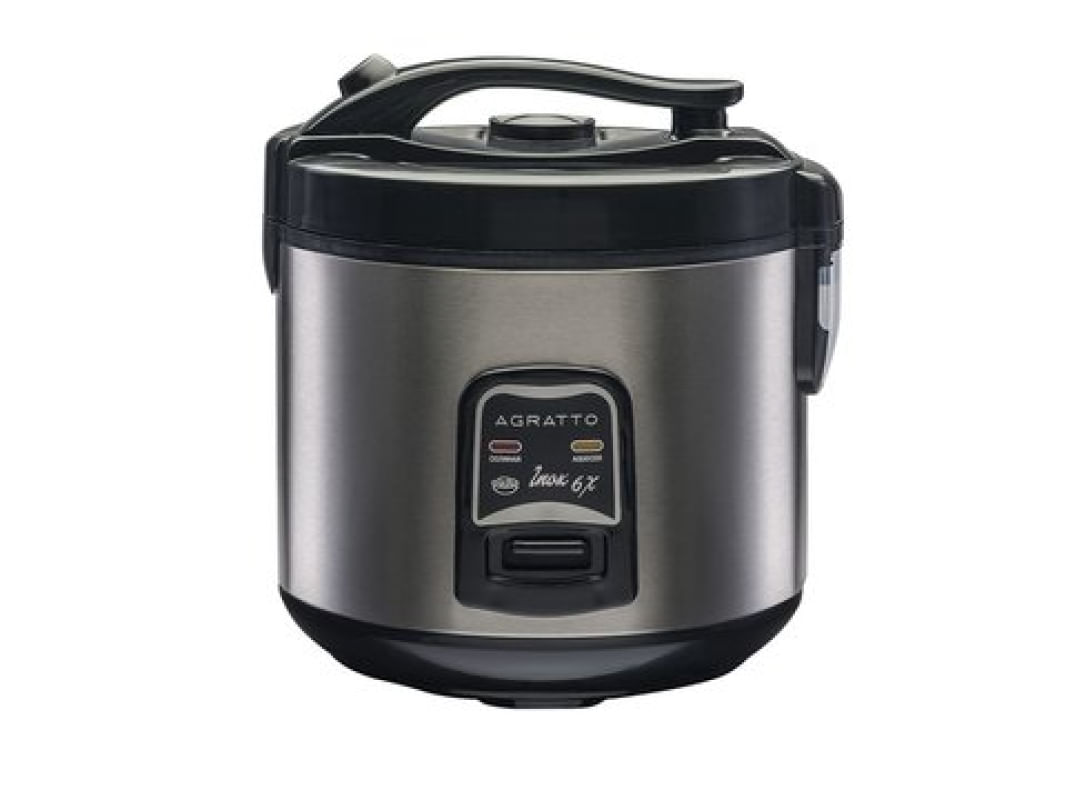 Panela Elétrica Arroz e Legumes Inox 6 xícaras 220V