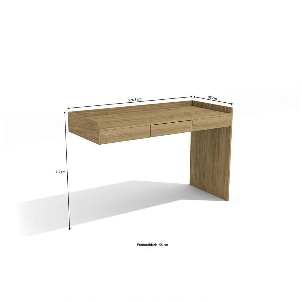 Mesa De Bancada 1 Gaveta Kappesberg Versa Itapuã 126,5cm X 85cm