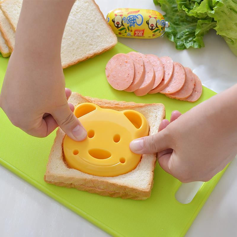 Cortador de Alimentos em Forma de Urso - Torne as Refeições Divertidas