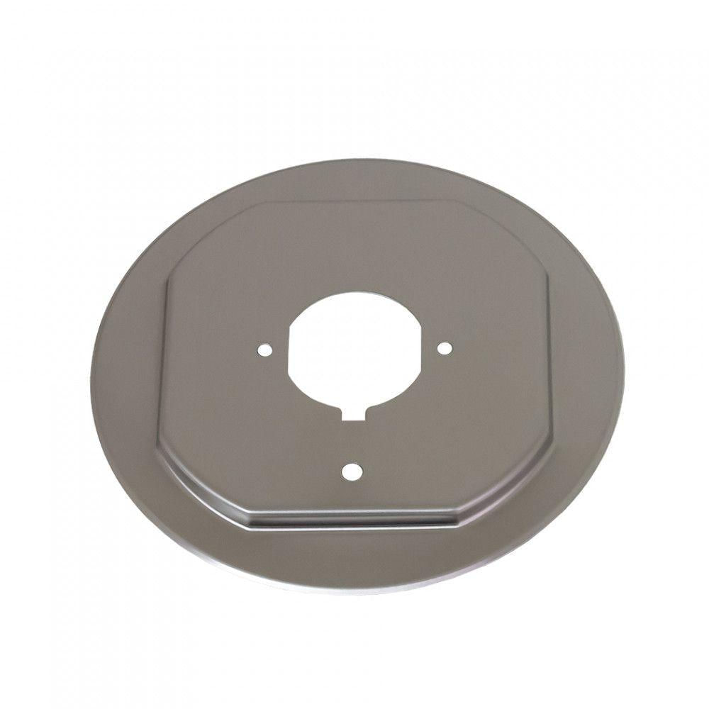 Flange Inox Grande Sistema Anti-Rotação Para Cooktop Inox