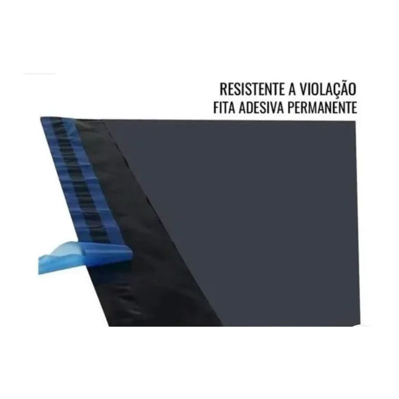 Kit100 Saco Segurança Cinza Sedex 20x30 Envelope Aba Adesiva