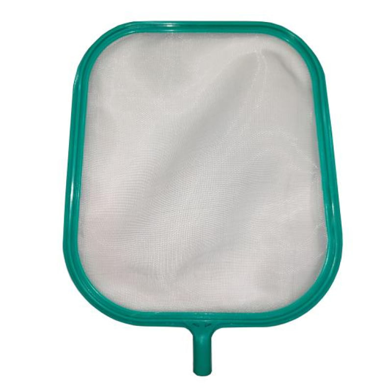 Rede de Piscina com Cabo Ergonômico e Estrutura Reforçada ciano