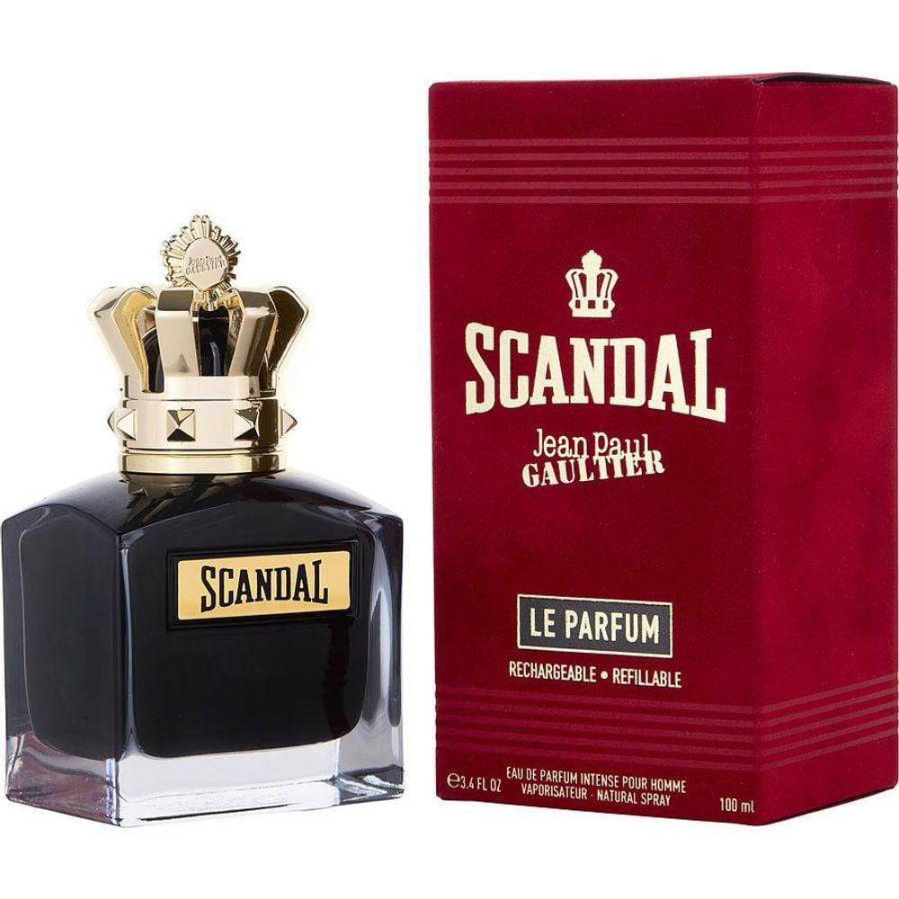 Perfume Masculino Jean Paul Gaultier Scandal Le Parfum Pour Homme Eau De Intense Spray Refilável 100 Ml