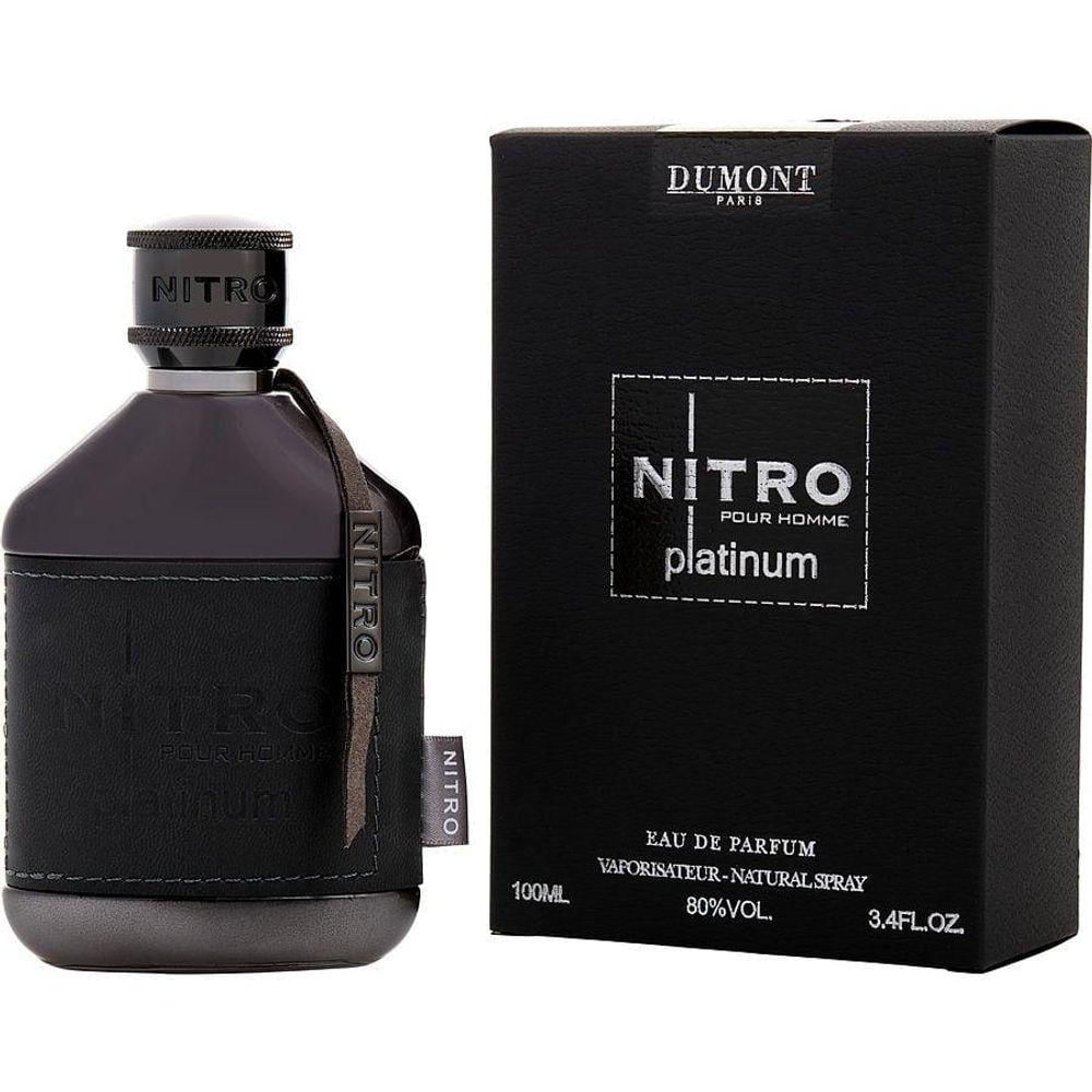 Perfume Masculino Dumont Paris Nitro Platinum Pour Homme Edp Spray 100 Ml