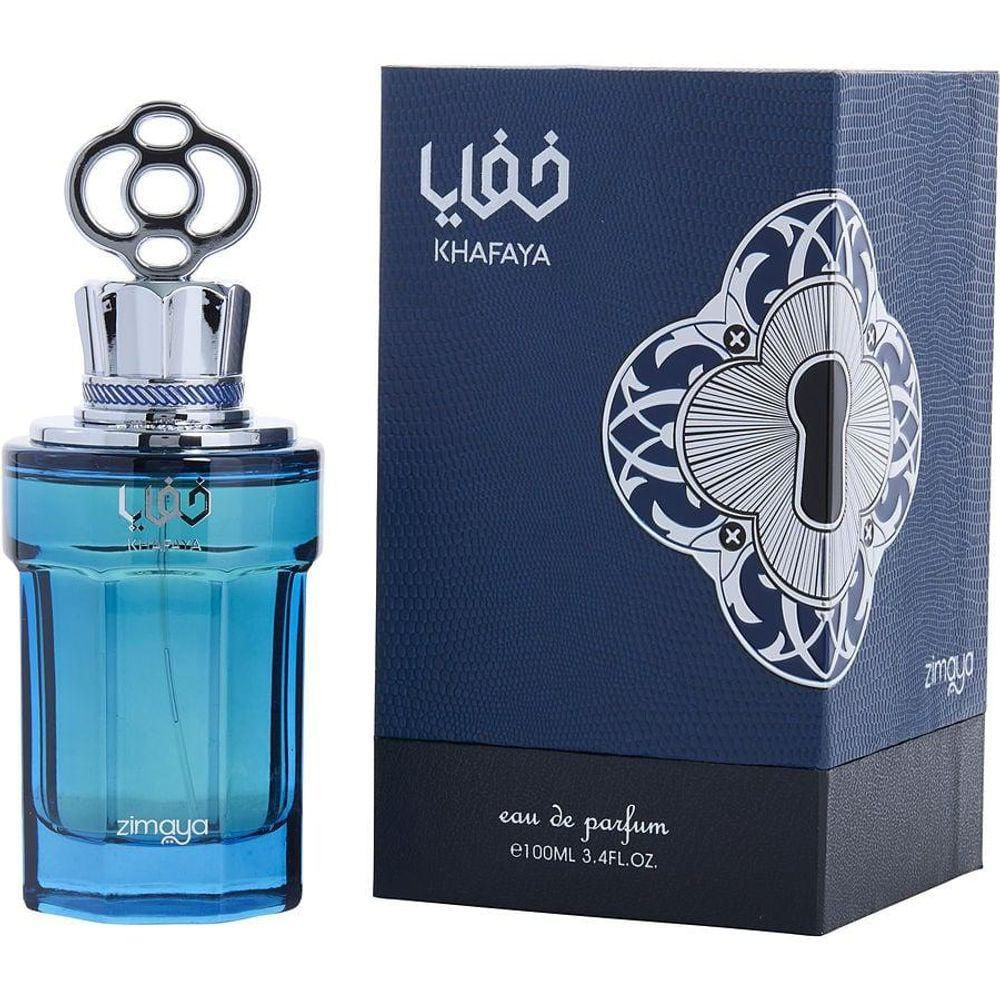 Perfume Masculino Zimaya Khafaya Blue Eau De Parfum Spray 100 Ml