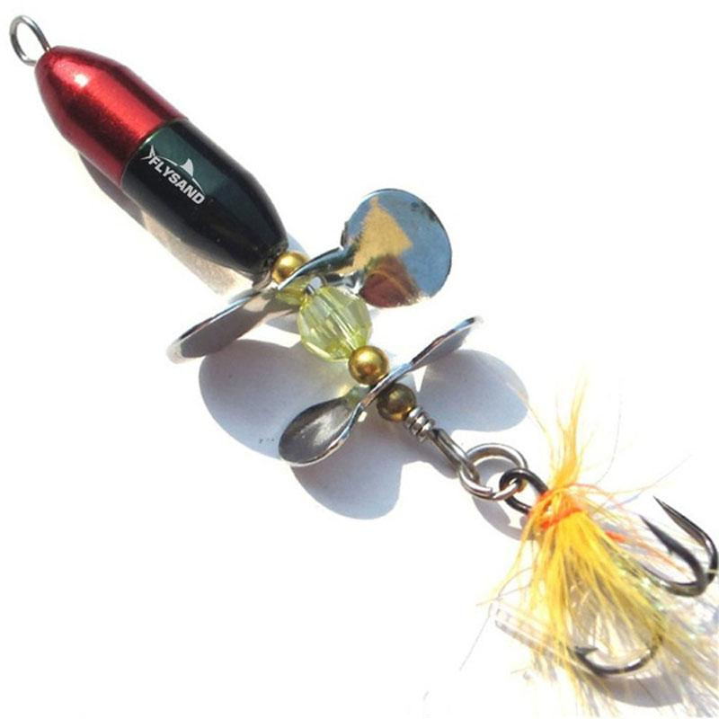 Isca Artificial Spoon para Pesca 7,7cm com Atração de Peixes