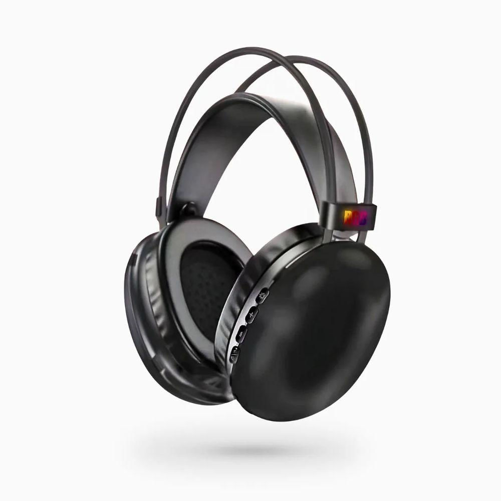 Headset Fone De Ouvido Sem Fio Bluetooth V5.3 Com Led Disco Pulse Pro