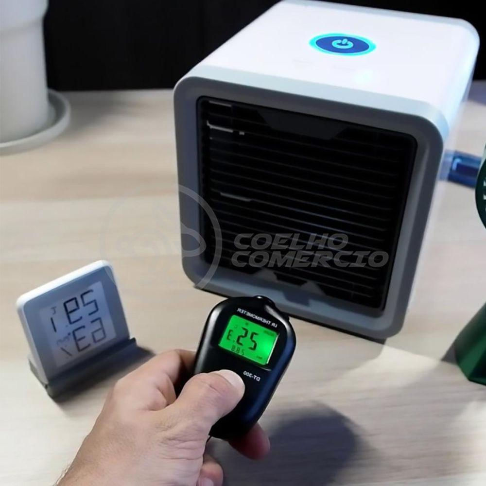 Mini Ar Condicionado Climatizador Humidificador Portátil Arctic Air Cooler 3 Velocidades
