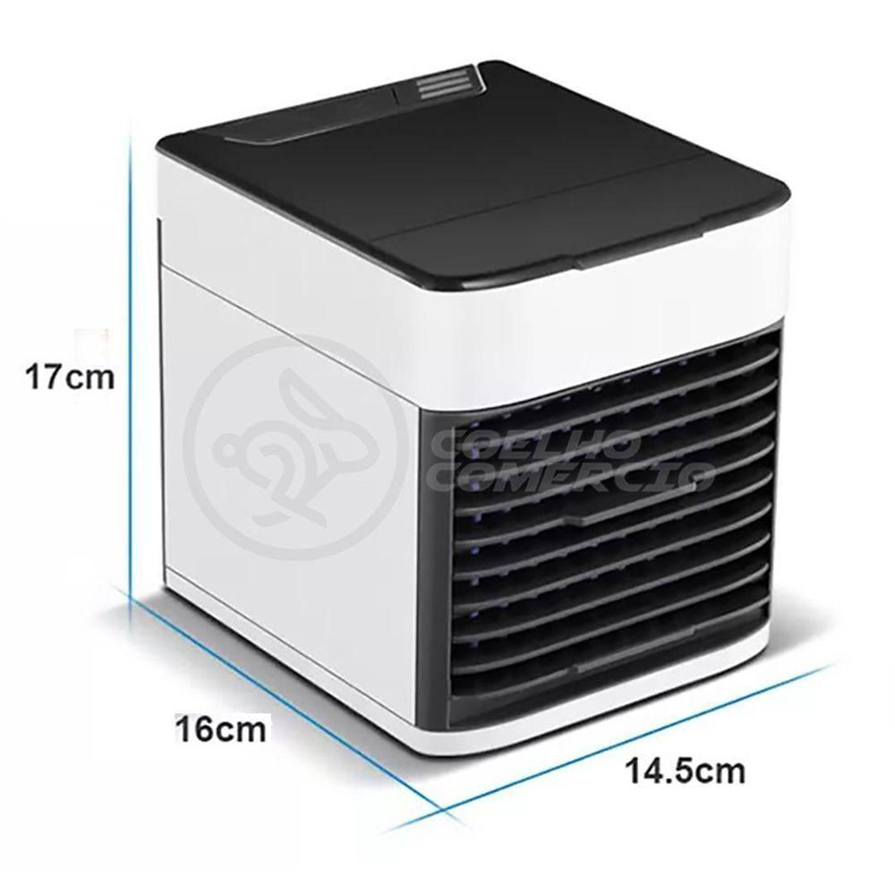 Mini Ar Condicionado Climatizador Humidificador Portátil Arctic Air Cooler 3 Velocidades