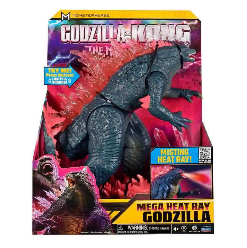 Boneco Godzilla Evoluído 33 Cm C/ Luz e Som - Sunny 3546