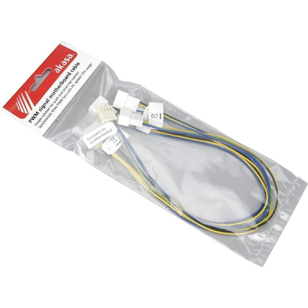 Akasa Pwm Splitter Para Até 3 Ventiladores Pwm Ak-Cb002