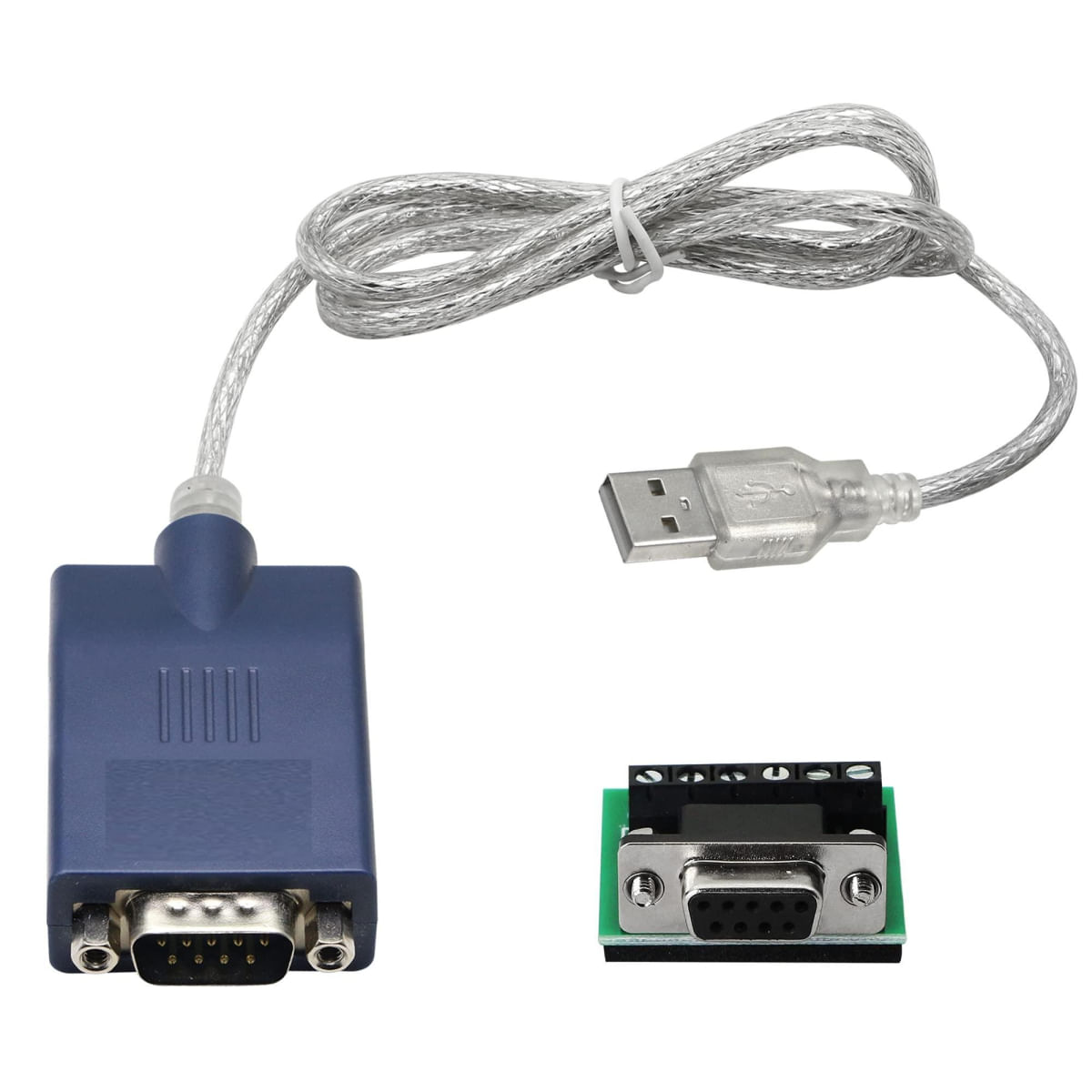 Kit Cabo Conversor Adaptador Usb X Rs485 Rs422 Recovery