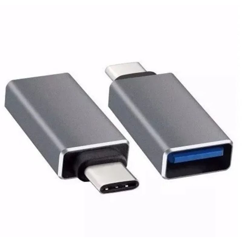 Adaptador Usb 3.1 Type-c Para Usb 3.0 Femea Preto Cel Not