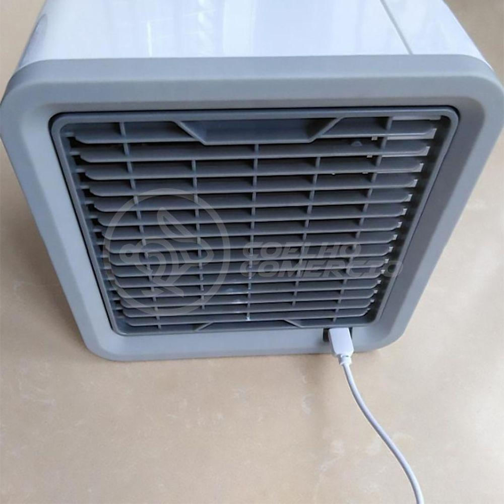 Mini Ar Condicionado Climatizador Humidificador Portátil Arctic Air Cooler 3 Velocidades