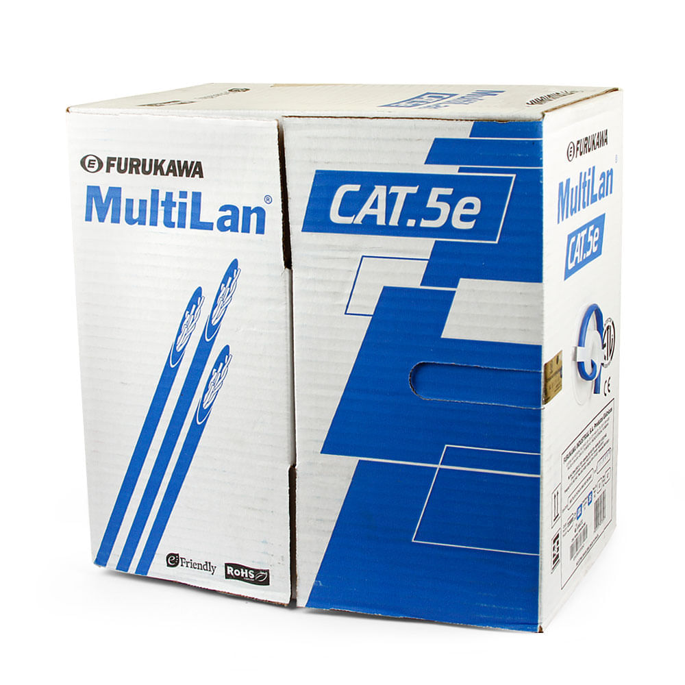 Cabo de Rede Furukawa Cat5e Anti Chama - 95 Metros