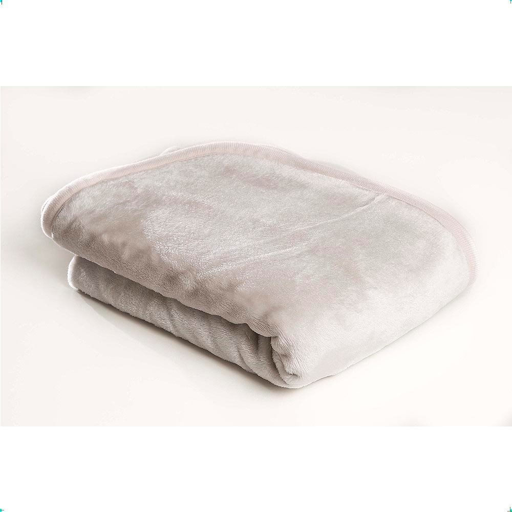 Cobertor para Berço Liso Flannel Super Macio 300g/m² Fendi