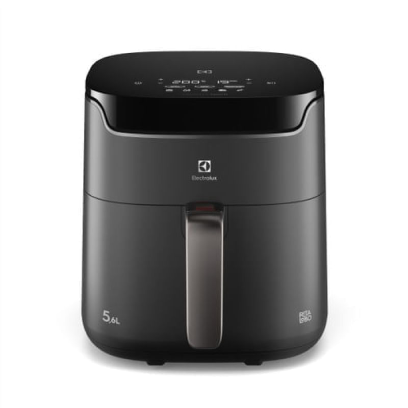 Air Fryer Electrolux por Rita Lobo 5,6L Digital Cinza Experience Economia de Energia 1400W (EAF45)