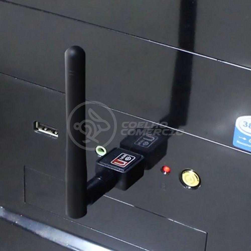 Antena Usb 2.0 Receptor De Wifi Wireless Internet Sem Fio 1200Mbps 802.Inn Pc Notebook 4