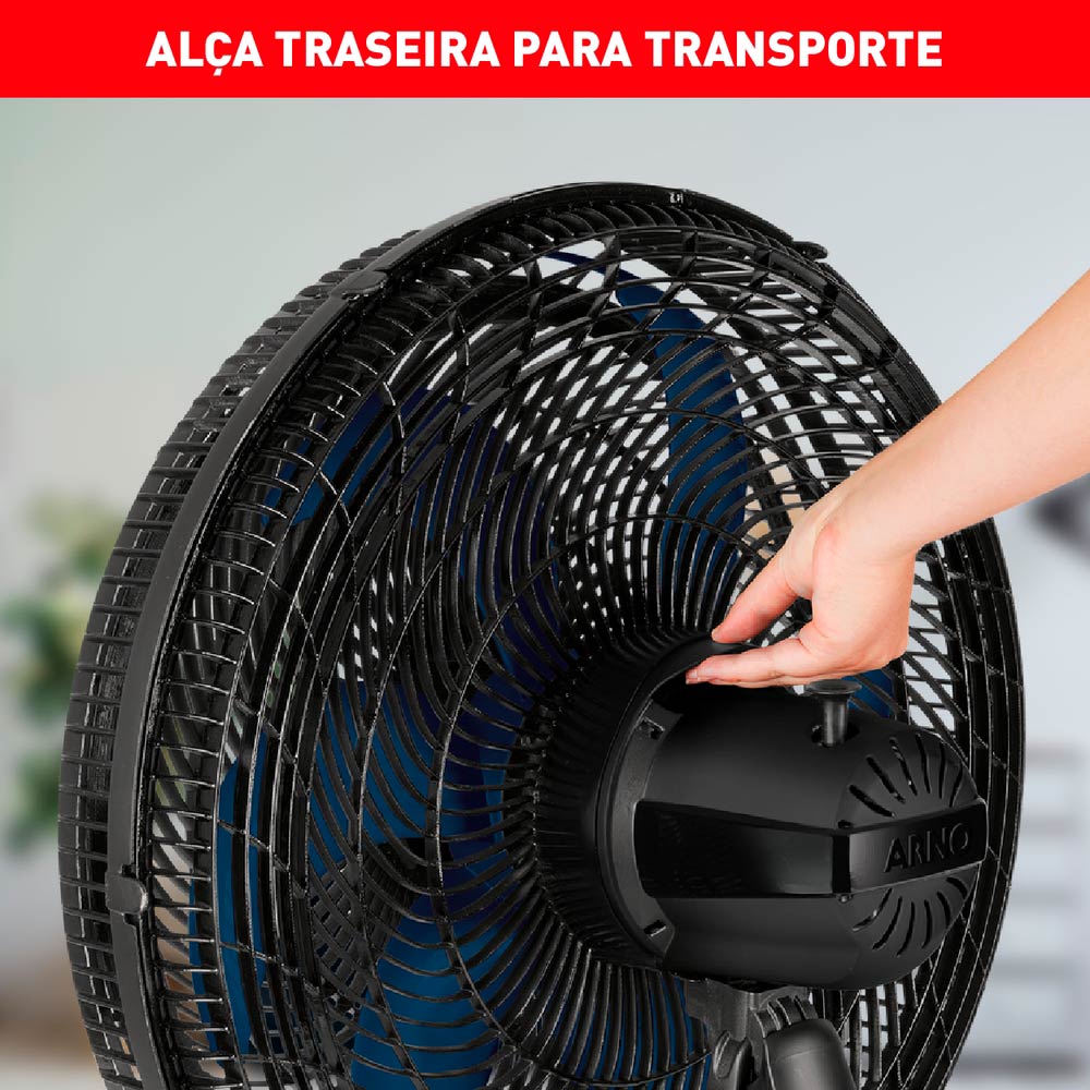 Ventilador de Mesa Arno Xtreme Force Breeze 6 Pás VB50 - 50cm 127V