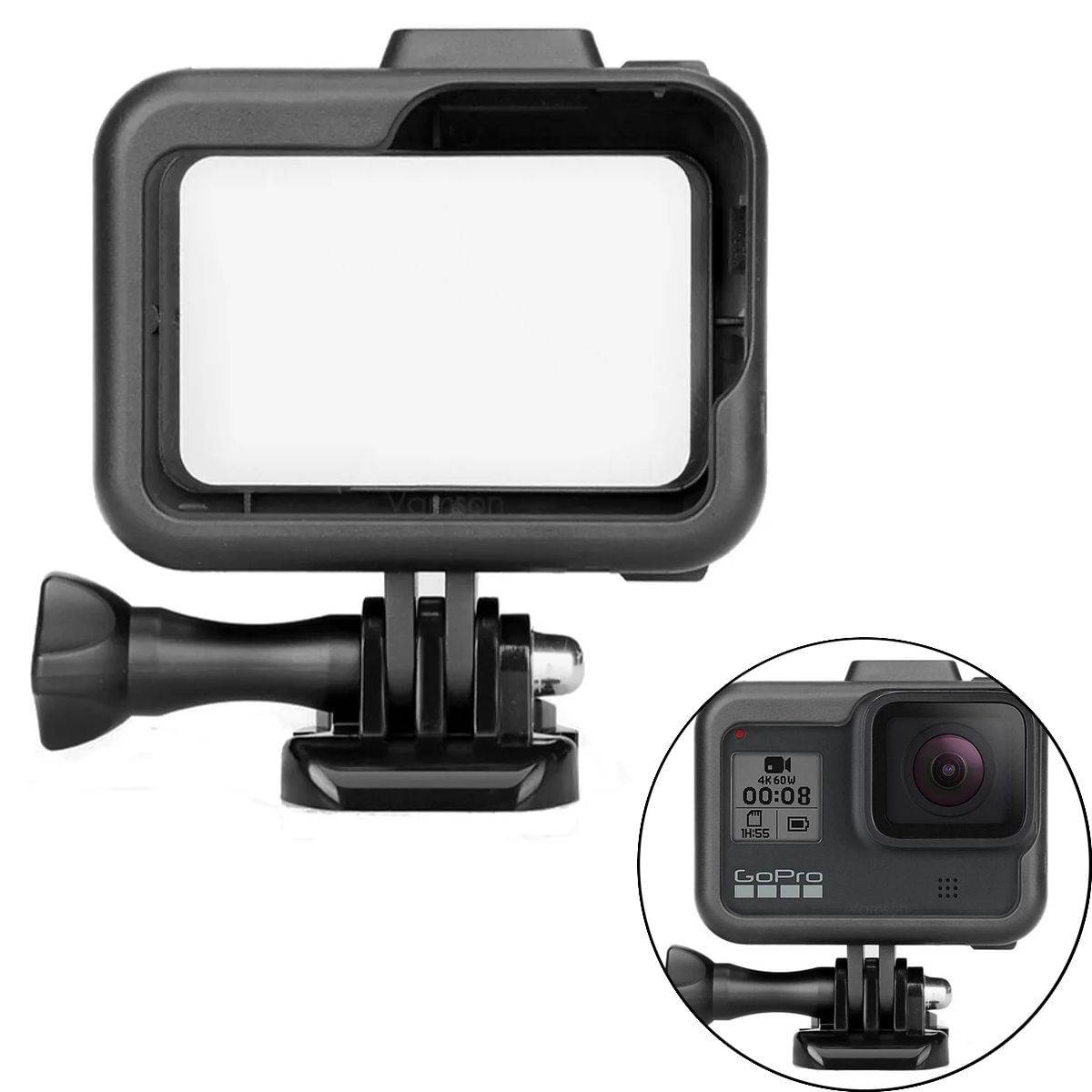 Frame Armação Moldura para GoPro Hero 8 Black