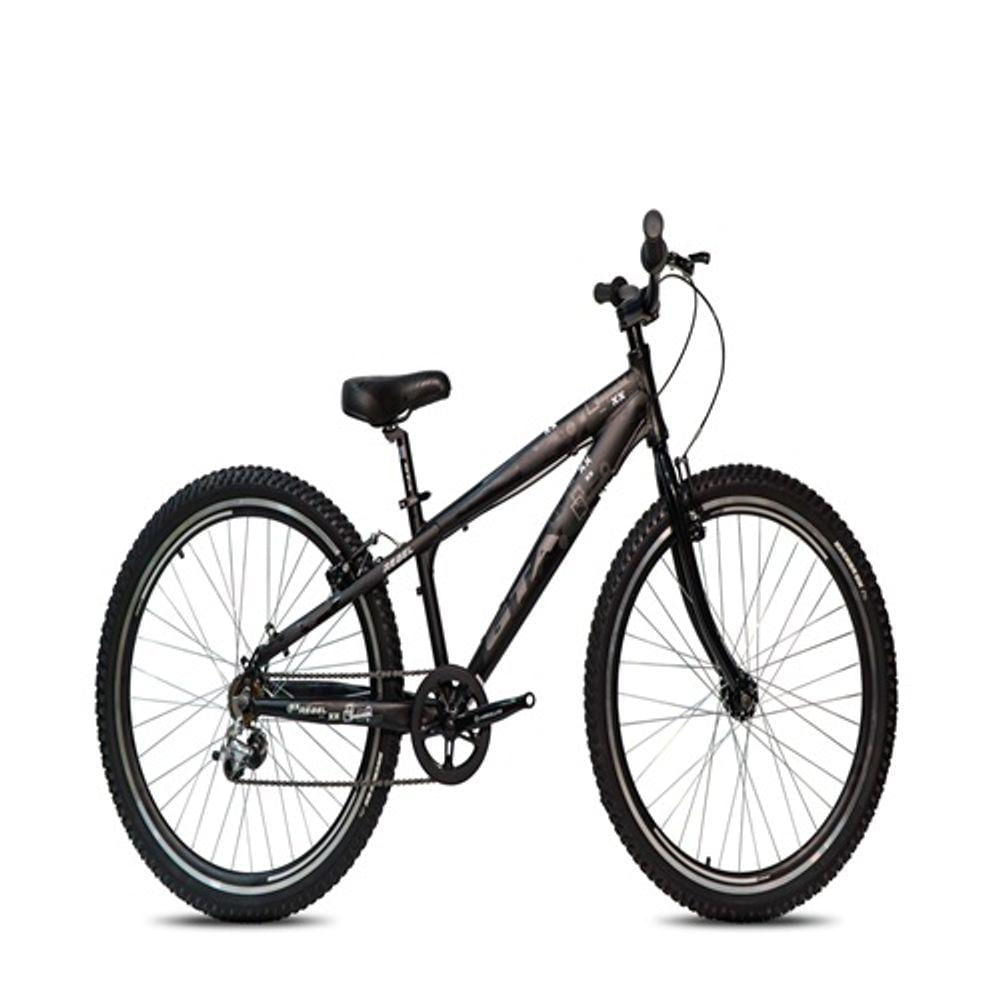 Bicicleta Aro 26 Freeride Gta Garfo Rigido Freio V-brake Preta Ads Branco