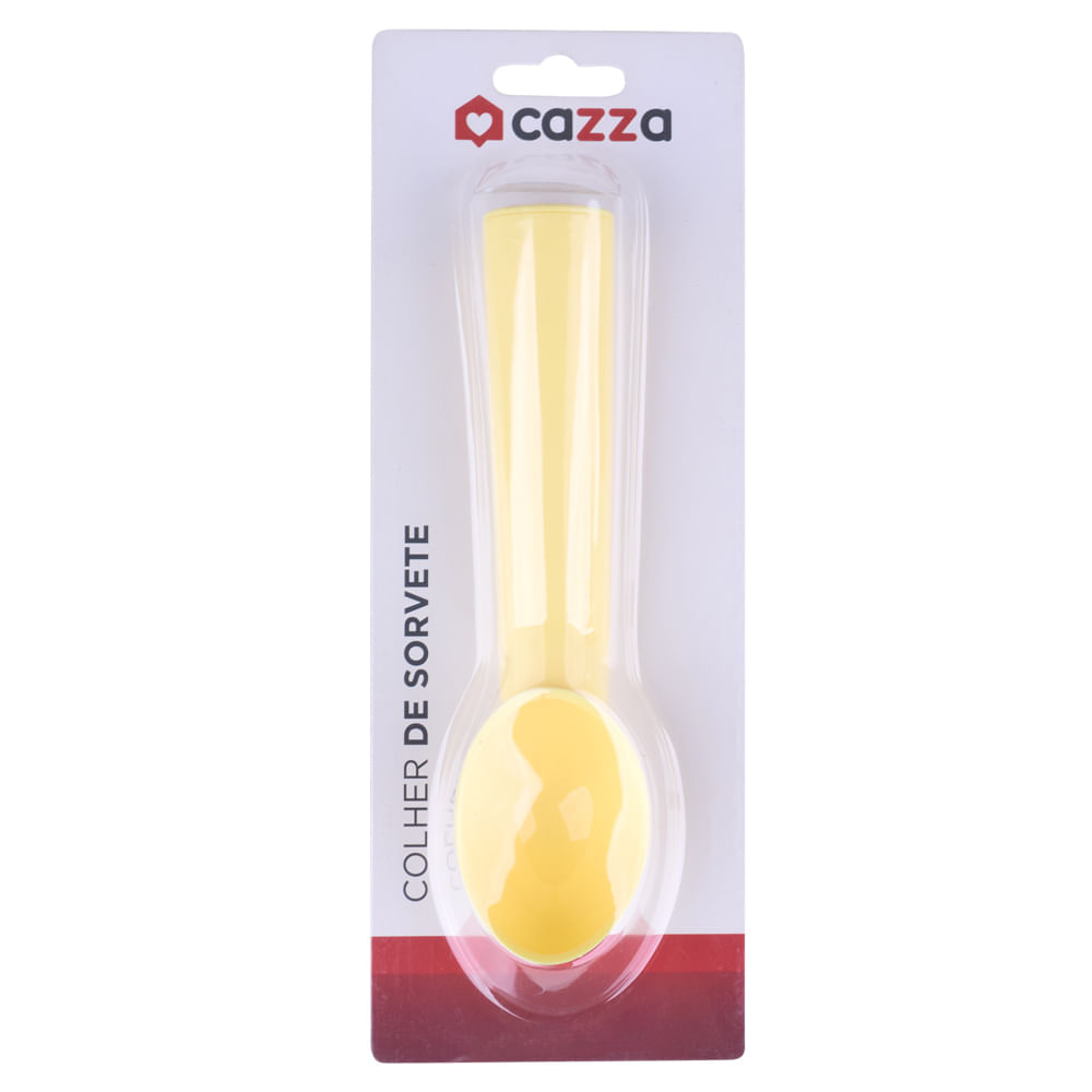 Colher de Sorvete Cazza Plástica