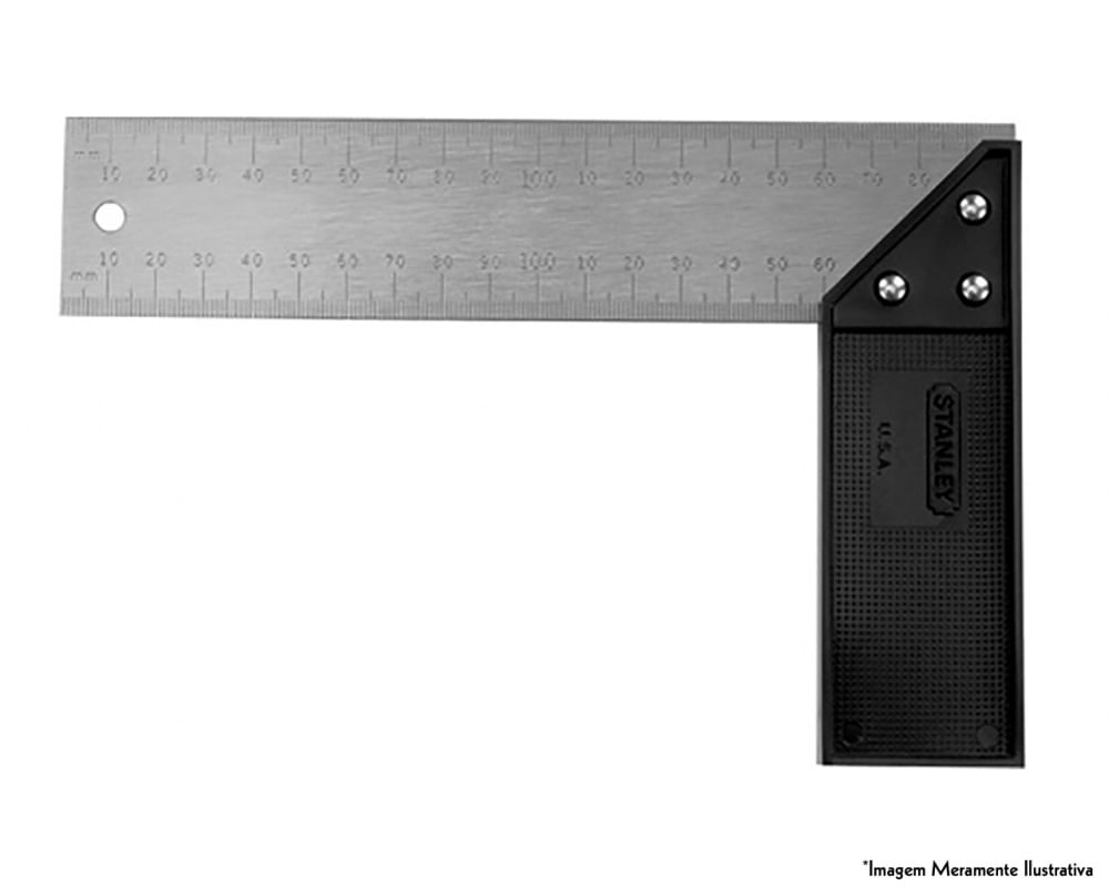 Esquadro Stanley 12 501-A 46040