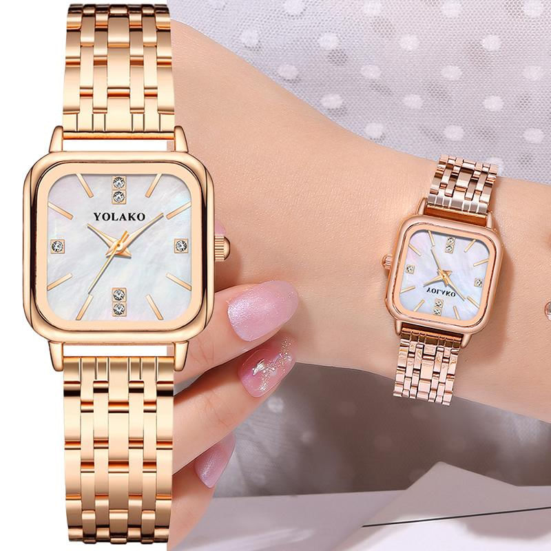 Relógios de Pulso Femininos de Quartzo com Design Elegante